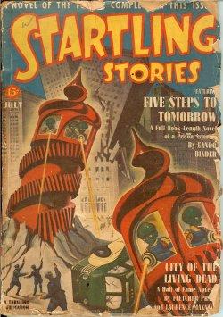 Bild des Verkufers fr STARTLING Stories: July 1940 zum Verkauf von Books from the Crypt