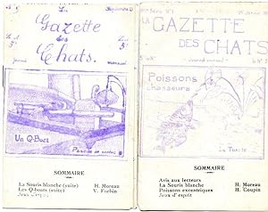 La Gazette des Chats, journal mensuel, année 1923,