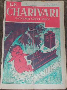 Le Charivari hebdomadaire satirique illustré nouvelle série N° 84, 97ème année.