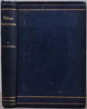 Image du vendeur pour WILLIAM SHAKESPEARE; His Life, His Works, and His Teaching. mis en vente par Kurt Gippert Bookseller (ABAA)