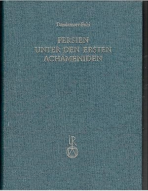 Seller image for Persien Unter Den Ersten Achameniden (6. Jh. V. Chr.) for sale by BookStore Jerusalem