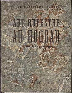 Imagen del vendedor de Art rupestre au Hoggar( haut Mertoutek) a la venta por Abraxas-libris