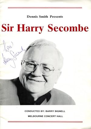 Dennis Smith presents Sir Harry Secombe.