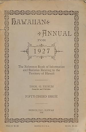 Image du vendeur pour Hawaiian Annual for 1927 mis en vente par Barter Books Ltd