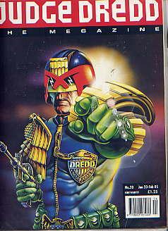 JUDGE DREDD MEGAZINE VOLUME 2 NO 20(JAN 23RD-FEB 5TH 1993)