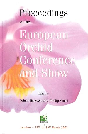 Image du vendeur pour Proceedings of the European Orchid Conference and Show mis en vente par Mike Park Ltd