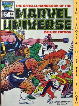 Seller image for The Official Handbook Of The Marvel Universe, Deluxe Edition: Vol. 2 No. 13, Dec 1986 * Super - Adaptoid To Umar for sale by Keener Books (Member IOBA)