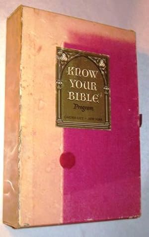 Know Your Bible Program Five Booklets and Wall Map "Jesus Spreads His Gospel" bu Curtis Mitchell;...
