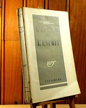 Seller image for L'AVENIR DE L'ESPRIT for sale by Livres 113
