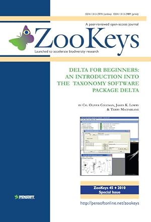 DELTA for Beginners. An introduction into the taxonomy software package DELTA