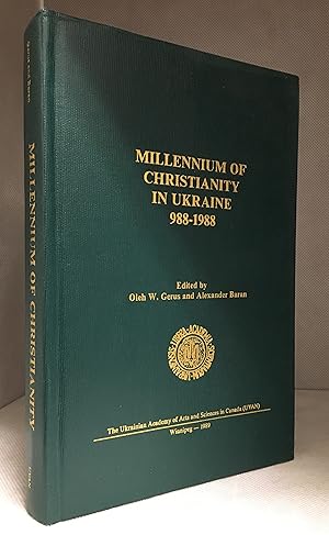 Imagen del vendedor de Millennium of Christianity in Ukraine 988-1988 a la venta por Burton Lysecki Books, ABAC/ILAB