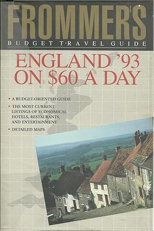 FROMMER'S: Budget Travel Guide. England '93 on $60 a day.