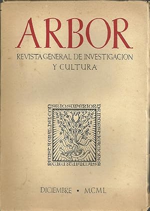 ARBOR: Revista General de Investigacion y Cultura Tomo XVII Nº 60. Decienbre 1950