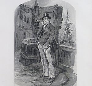 Bild des Verkufers fr Captain Cuttle, Photogravure zum Verkauf von Legacy Books II