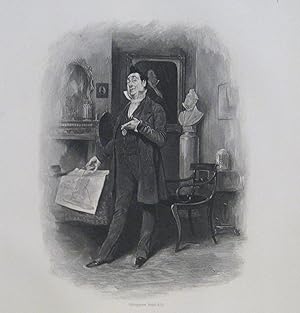 Bild des Verkufers fr Mr. Pecksniff, Photogravure zum Verkauf von Legacy Books II