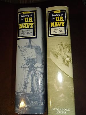 Seller image for History of the U. S. Navy 1775-1941 & 1942-1991 for sale by Dogs of War Booksellers