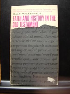 Seller image for FAITH AND HISTORY IN THE OLD TESTAMENT for sale by The Book Abyss