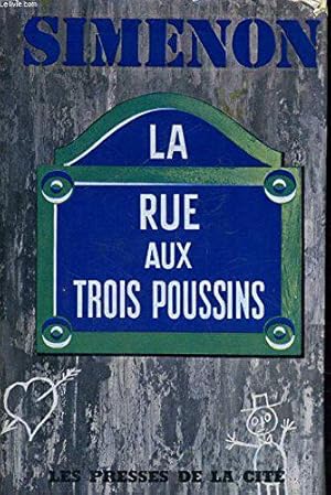 Bild des Verkufers fr La Rue Aux Trois Poussins - Nouvelles zum Verkauf von JLG_livres anciens et modernes
