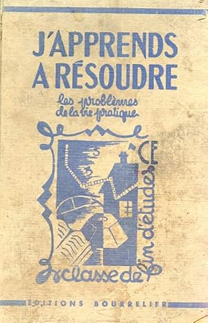 Bild des Verk�ufers f�r J'APPREND A RESOUDRE zum Verkauf von Le-Livre