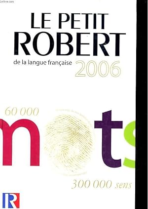 Imagen del vendedor de LE NOUVEAU PETIT ROBERT. DCITIONNAIRE ALPAHABETIQUE ET ANALOGIQUE DE LA LANGUE FRANCAISE a la venta por Le-Livre