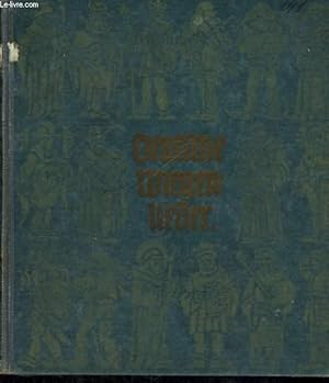 Image du vendeur pour DEUTSCHE WIEGENLIEDER in Wort und Weise ausgewhlt von Hans Fraungruber, Schrift und Bilder von R. Daenert. mis en vente par Le-Livre