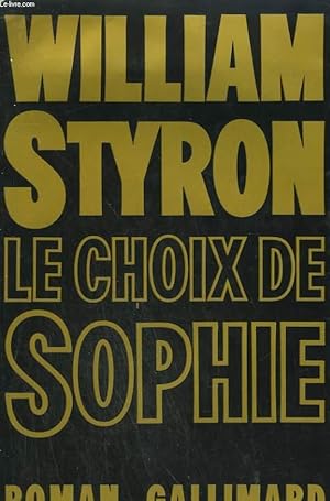 Imagen del vendedor de LE CHOIX DE SOPHIE. a la venta por Le-Livre