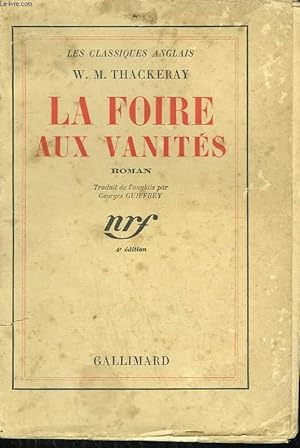 Seller image for LA FOIRE AUX VANITES. for sale by Le-Livre