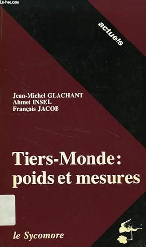 Bild des Verkufers fr TIERS-MONDE: POIDS ET MESURES zum Verkauf von Le-Livre