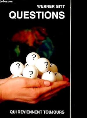 Image du vendeur pour QUESTIONS - QUI REVIENNENT TOUJOURS mis en vente par Le-Livre