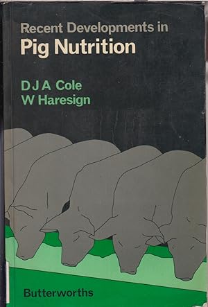 Seller image for Recent Developments in Pig Nutrition: No. 1 for sale by Jonathan Grobe Books