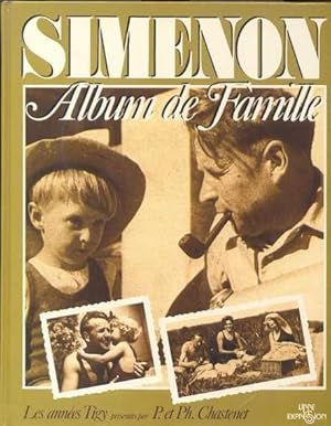 Imagen del vendedor de Simenon Album de Famille. Les Annes Tigy. a la venta por Librairie  la bonne occasion