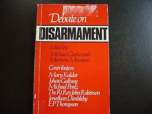 Immagine del venditore per Debate on Disarmament. venduto da J. King, Bookseller,