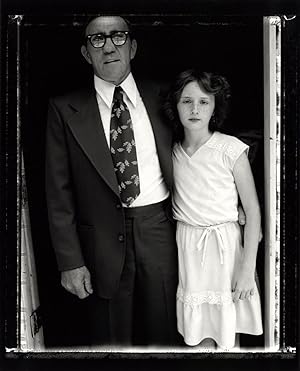 Bill Burke: "Reverend Robert Elkins and Niece, Church in Jesus Name, Jolo, West Virginia, 1979," ...