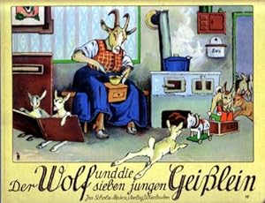 Bild des Verkufers fr Der Wolf Und Die Sieben Jungen Geislein (Wolf and the Seven Little Goats) zum Verkauf von E. M. Maurice Books, ABAA