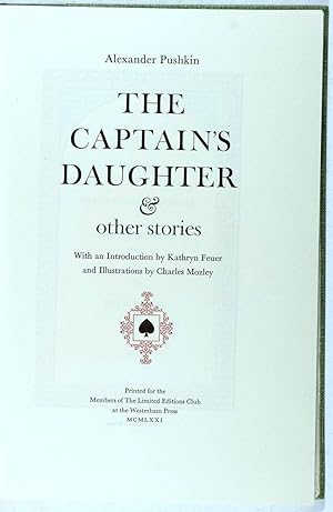 THE CAPTAIN'S DAUGHTER & OTHER STORIES