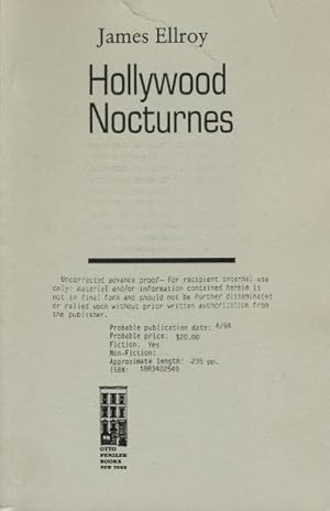 Seller image for HOLLYWOOD NOCTURNES for sale by Bookfever, IOBA  (Volk & Iiams)