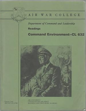 Imagen del vendedor de Department of Command and Leadership Command Environment - CL 632 AY 1988-89 a la venta por HORSE BOOKS PLUS LLC