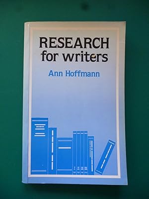 Research For Writers