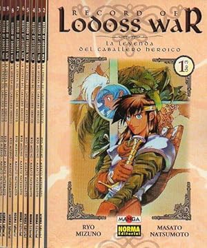 Seller image for RECORD OF LODOSS WAR. LA LEYENDA DEL CABALLERO HEROICO. Nmeros 1 a 19. 1-3. Julio 1999. for sale by angeles sancha libros