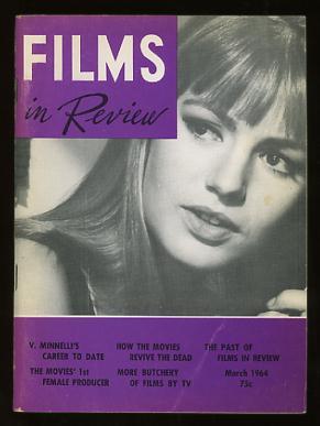 Bild des Verkufers fr Films in Review (March 1964) [cover: Catherine Spaak in THE EMPTY CANVAS] zum Verkauf von ReadInk, ABAA/IOBA