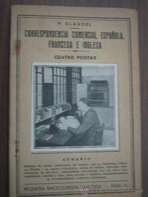 CORRESPONDENCIA COMERCIAL ESPAÑOLA, FRANCESA E INGLESA