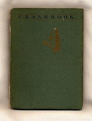 Seller image for Cranbrook; Bloomfield Hills, Michigan [Signed] for sale by Little Stour Books PBFA Member