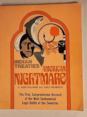 Imagen del vendedor de Indian Treaties, American Nightmare a la venta por Outta Shelves