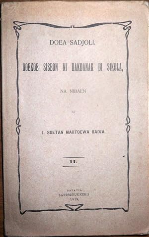 Doea Sadjoli. II. : Boekoe siseon ni dakdanak di sikola