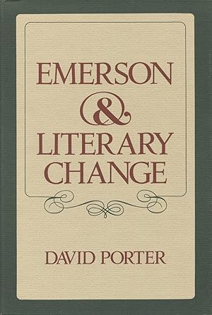 Seller image for Emerson and Literary Change for sale by Kenneth A. Himber
