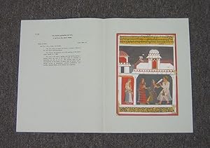 The Heroine Garlanding the Hero (The Prince of Wales Museum of Western India, Bombay - Folder III).