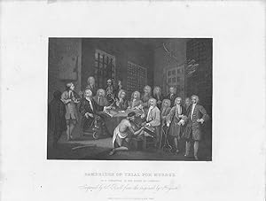 GRABADO - BAMBRIDGE ON TRIAL FOR MURDER. By a Committee of the House of Commons