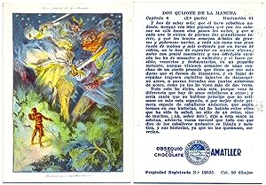 Image du vendeur pour Proof sheets with the COMPLETE COLLECTION of the 80 chromolithograph trading cards by Jose SEGRELLES (issued by Chocolates Amatller in 1935) depicting scenes from Don Quijote (Quixote) mis en vente par Cole & Contreras / Sylvan Cole Gallery