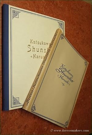 Imagen del vendedor de Katsukawa Shunsho (Haruaki). Mit 5 farbigen, 40 schwarzentafeln und 10 abbildungen im text. a la venta por Emile Kerssemakers ILAB