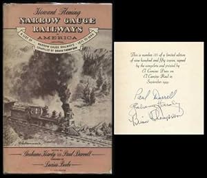 Narrow Gauge Railways in America including a List of Narrow Gauge Railways 1871 to 1949